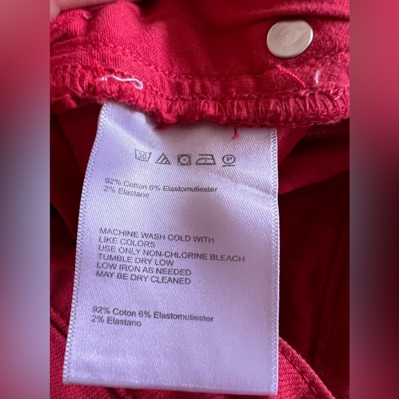 Pilcro and the letterpress Women’s Mid-Rise Ankle Jeans Pants 25 Pink - Picture 14 of 14